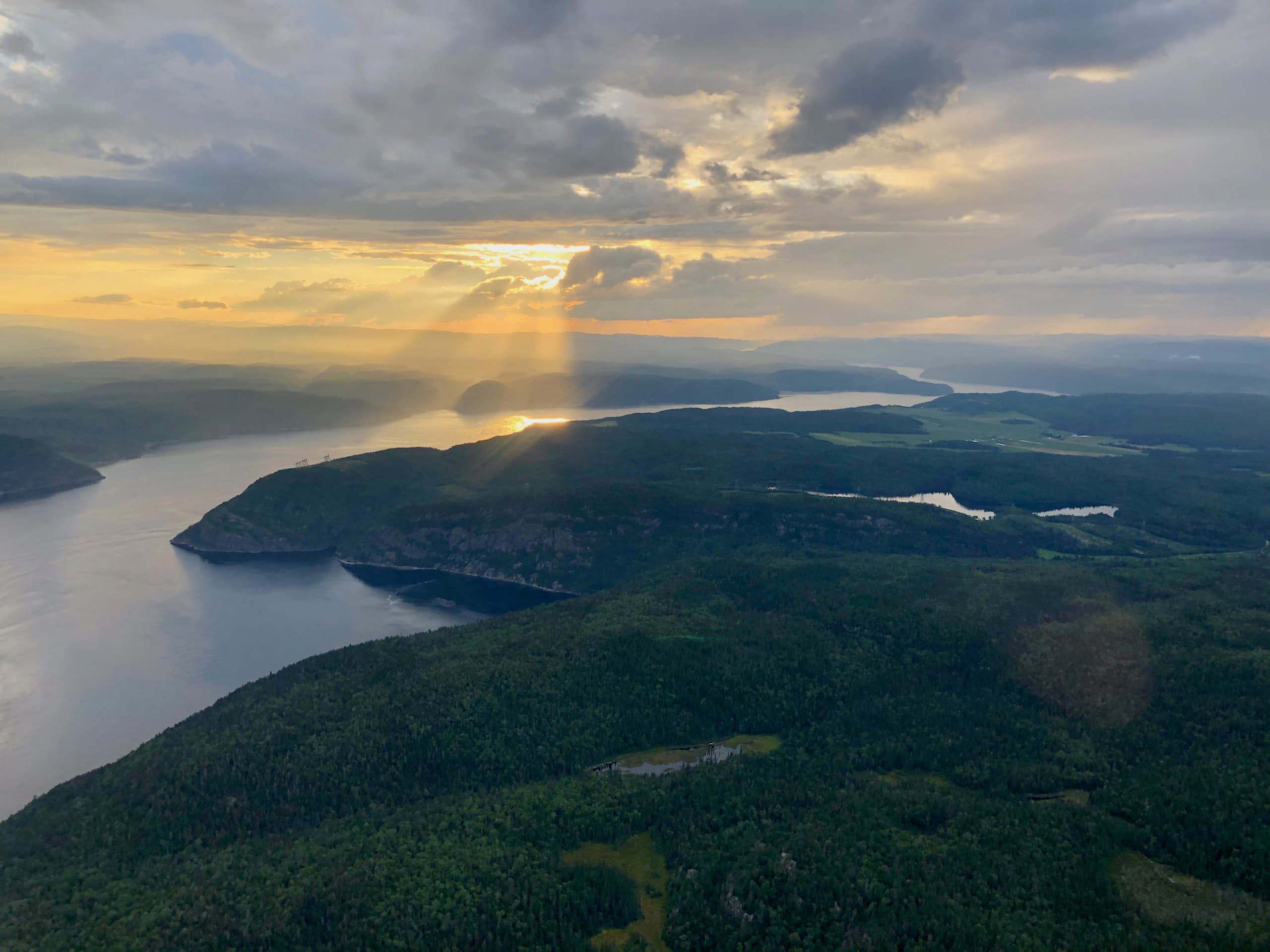 Le fjord du Saguenay, du niveau de la mer à 1 000 pieds